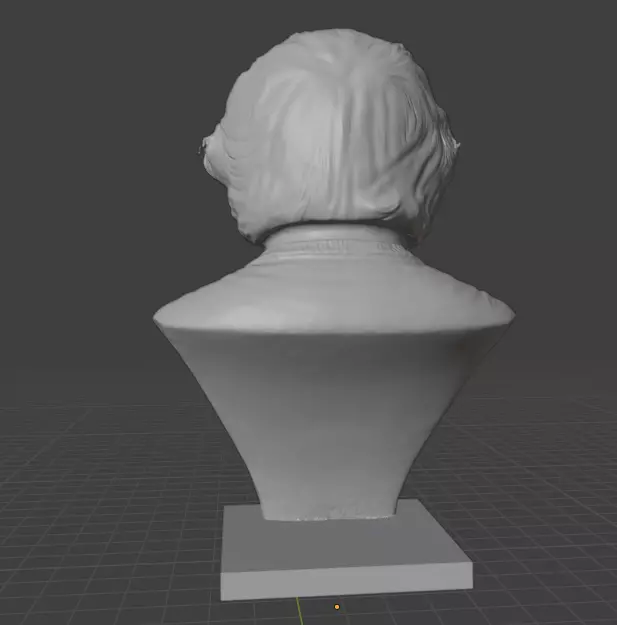 Noam Chomsky 3D print model_23