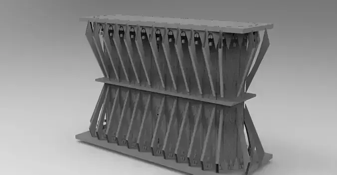 Cathedral airship center 3 3D model