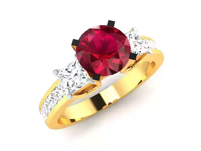 Solitaire Wedding Engagement Women Ring