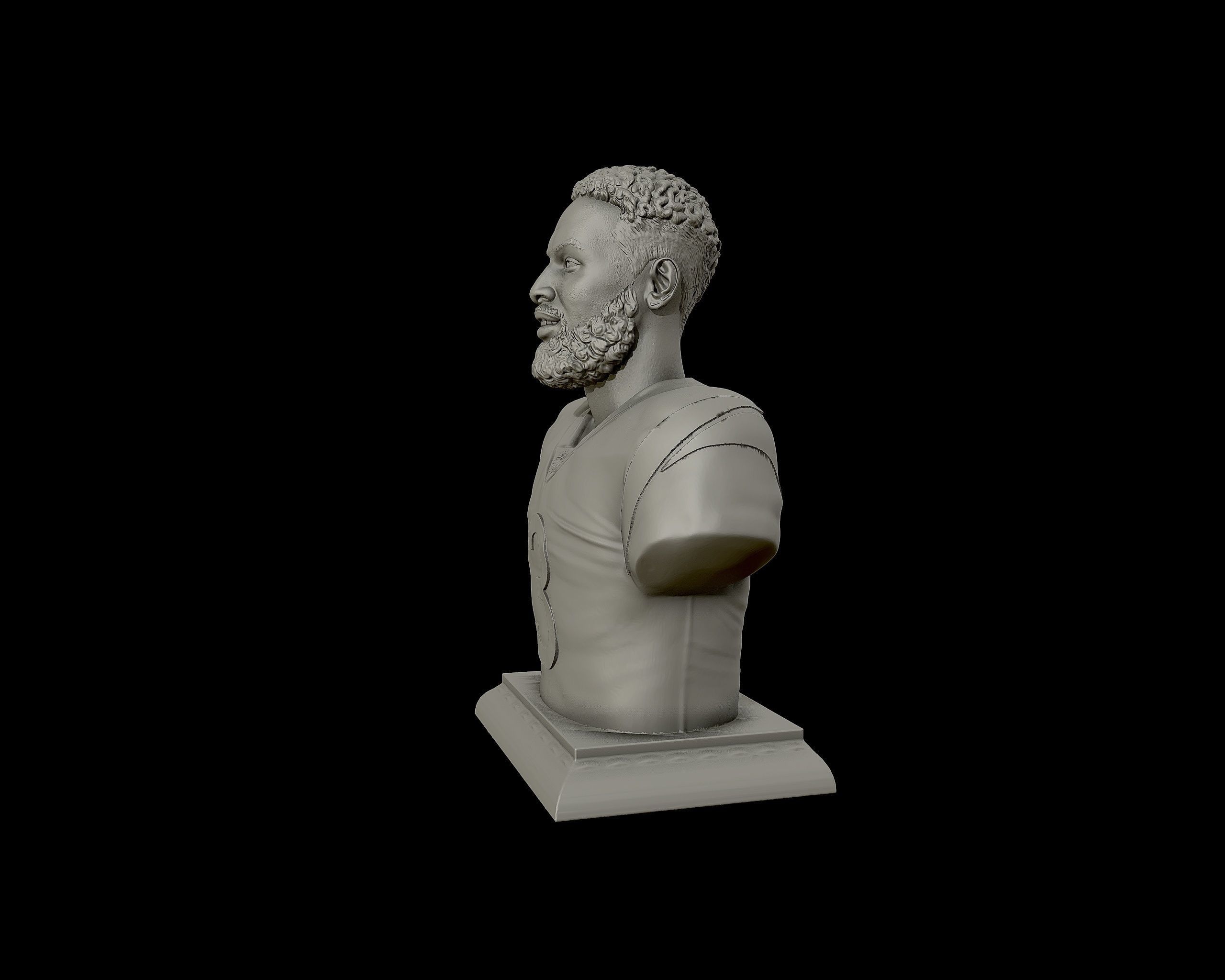 Odell Beckham Jr portrait 3D print model_25