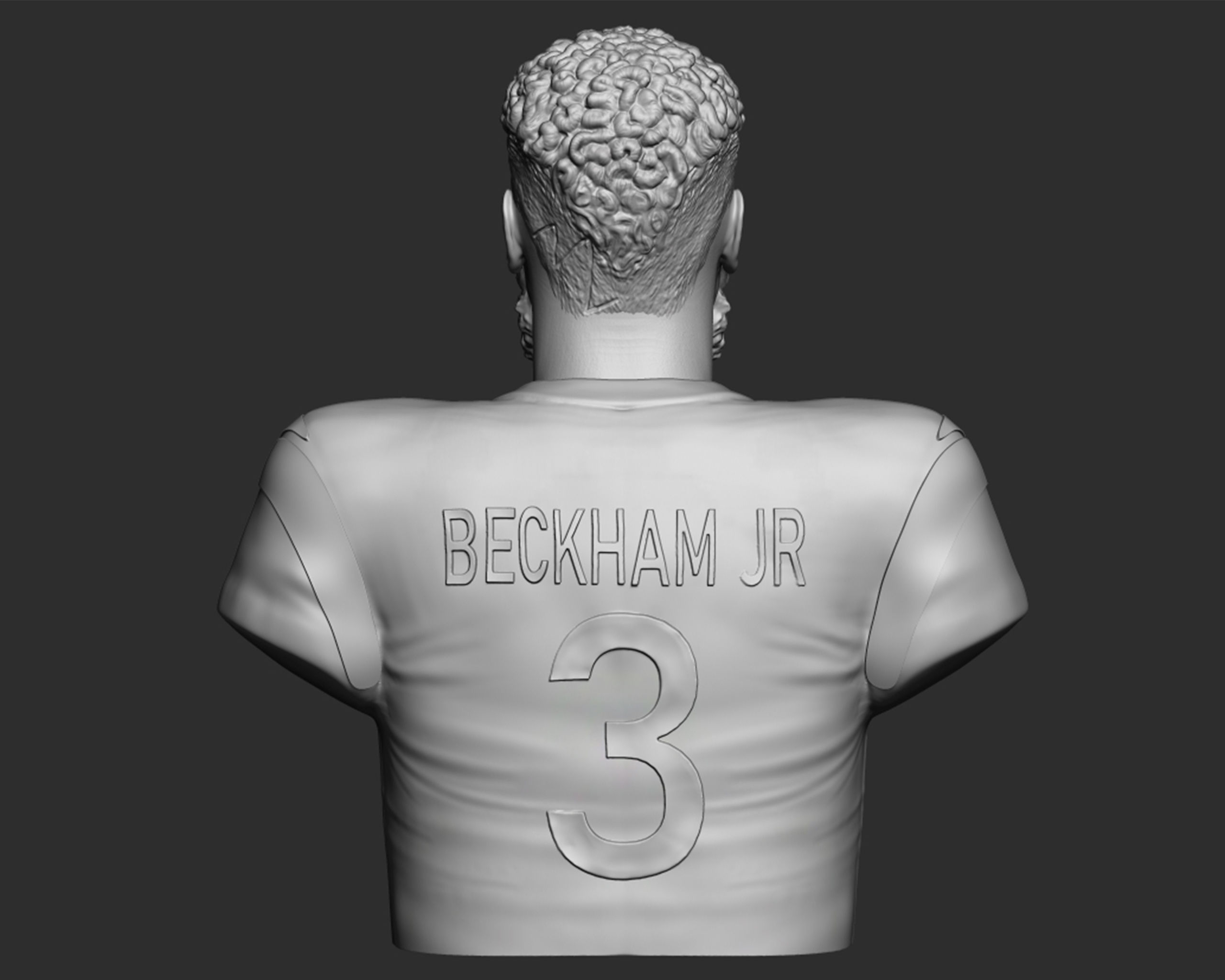Odell Beckham Jr portrait 3D print model_4