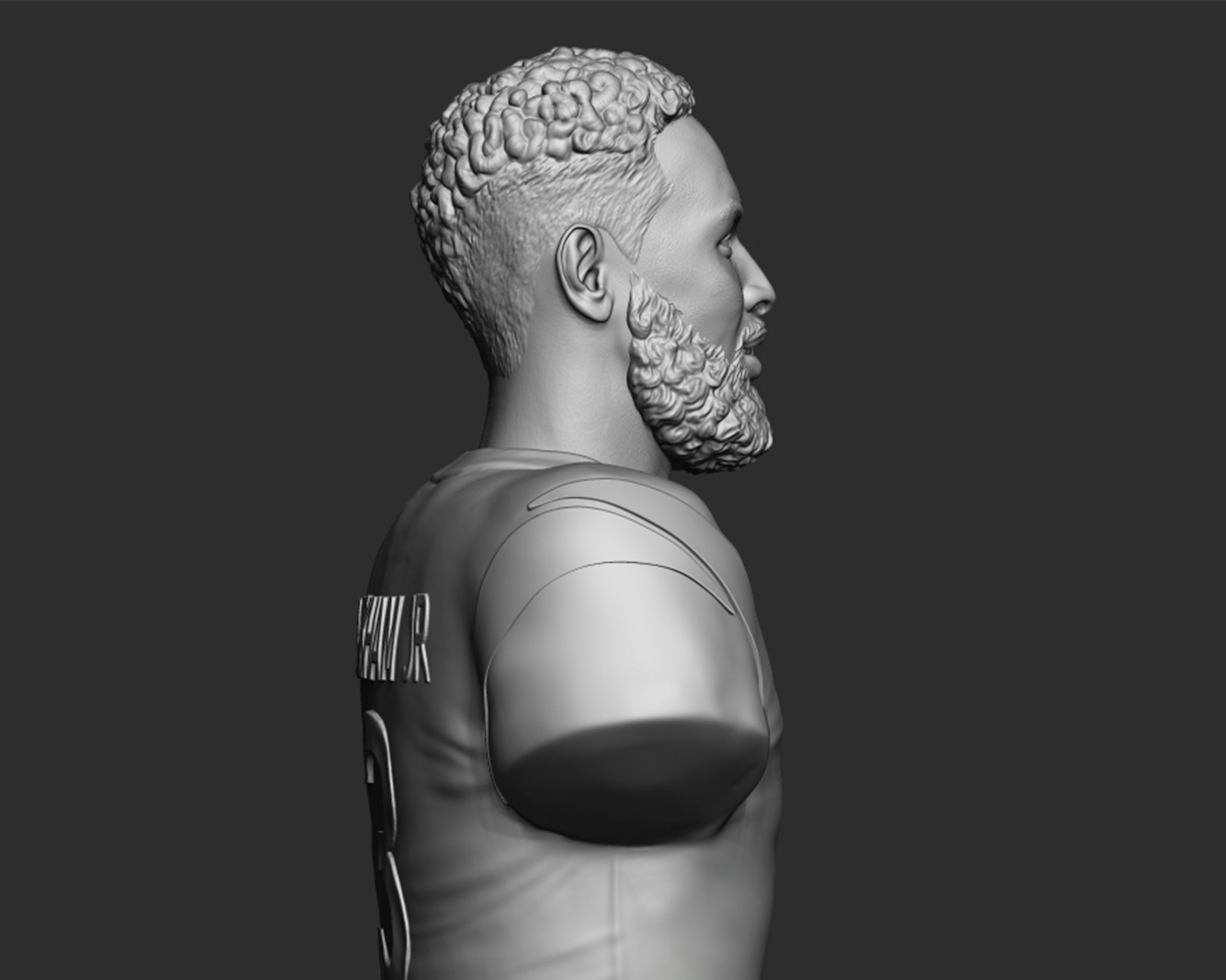 Odell Beckham Jr portrait 3D print model_7