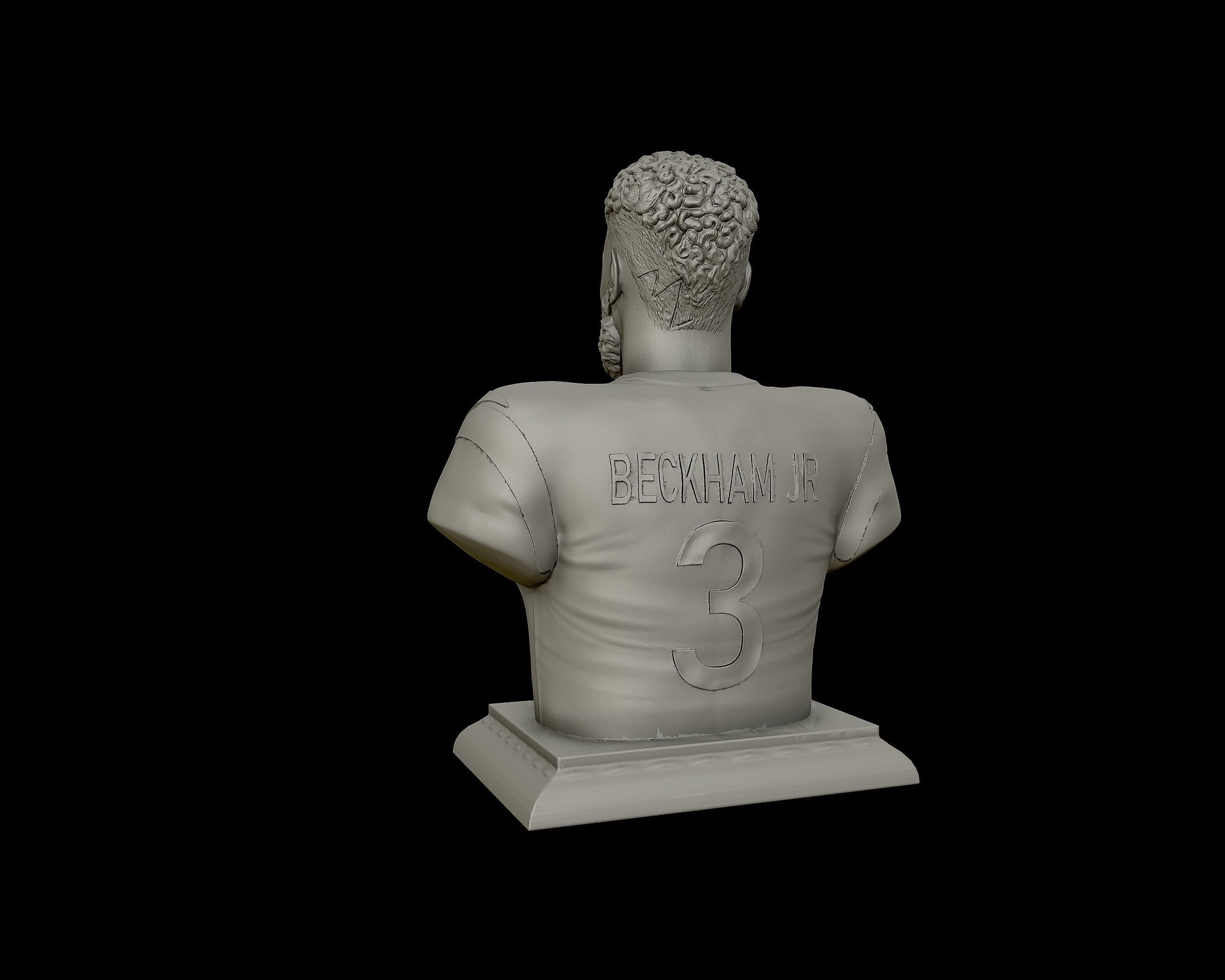 Odell Beckham Jr portrait 3D print model_27