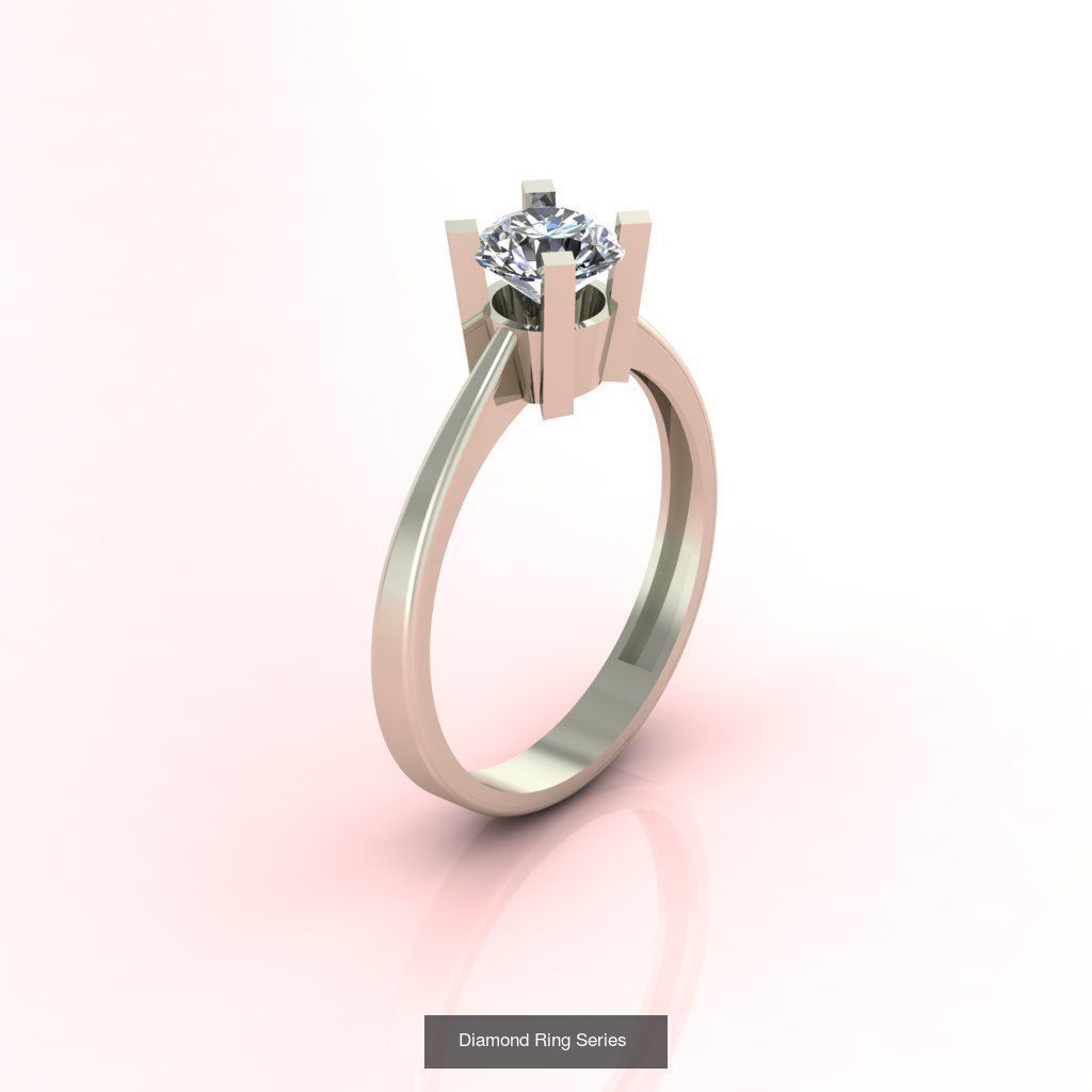 1400 Model Files - Women Ring Womens Rings Plain Models 3DM 3D Model Collection_271