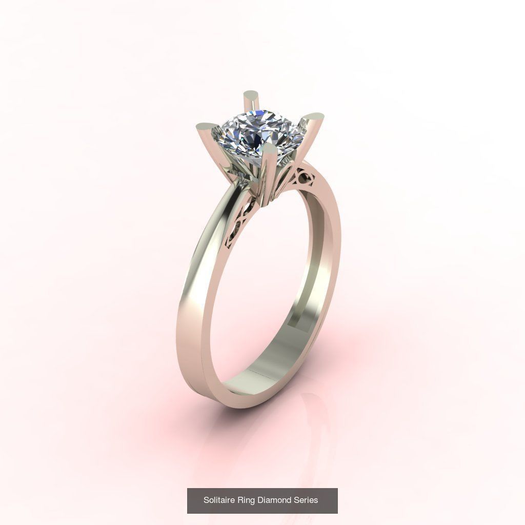1400 Model Files - Women Ring Womens Rings Plain Models 3DM 3D Model Collection_275