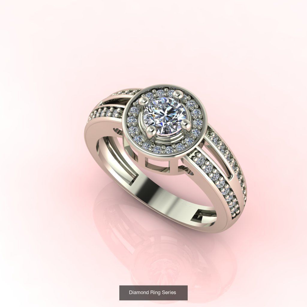 1400 Model Files - Women Ring Womens Rings Plain Models 3DM 3D Model Collection_267