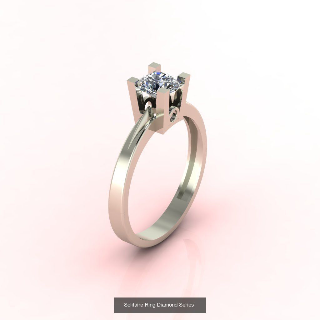 1400 Model Files - Women Ring Womens Rings Plain Models 3DM 3D Model Collection_277