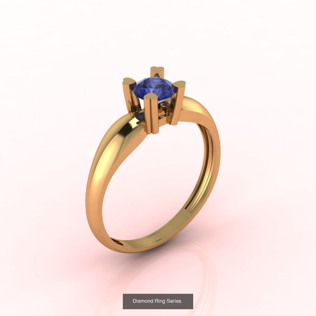 1400 Model Files - Women Ring Womens Rings Plain Models 3DM 3D Model Collection_265