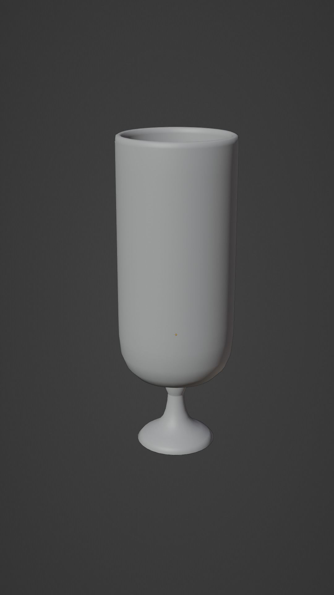 Crystal Drinking Glasses Low-poly 3D model_27