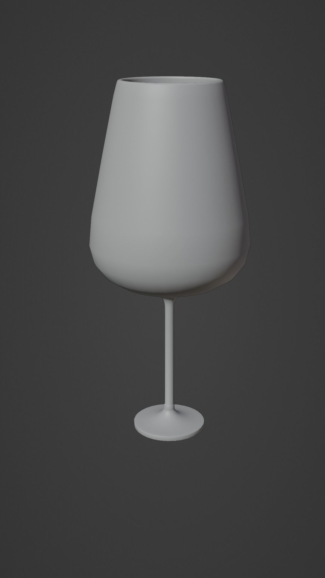 Crystal Drinking Glasses Low-poly 3D model_31