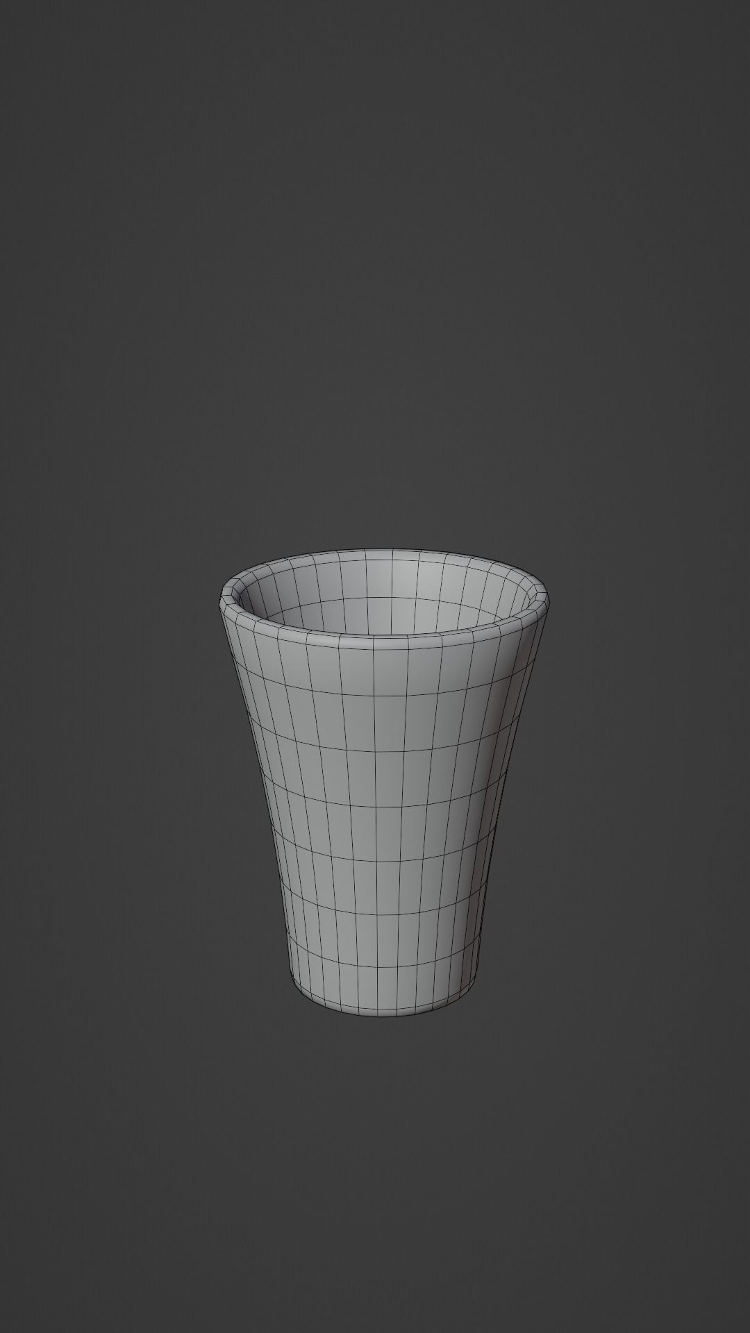 Crystal Drinking Glasses Low-poly 3D model_24