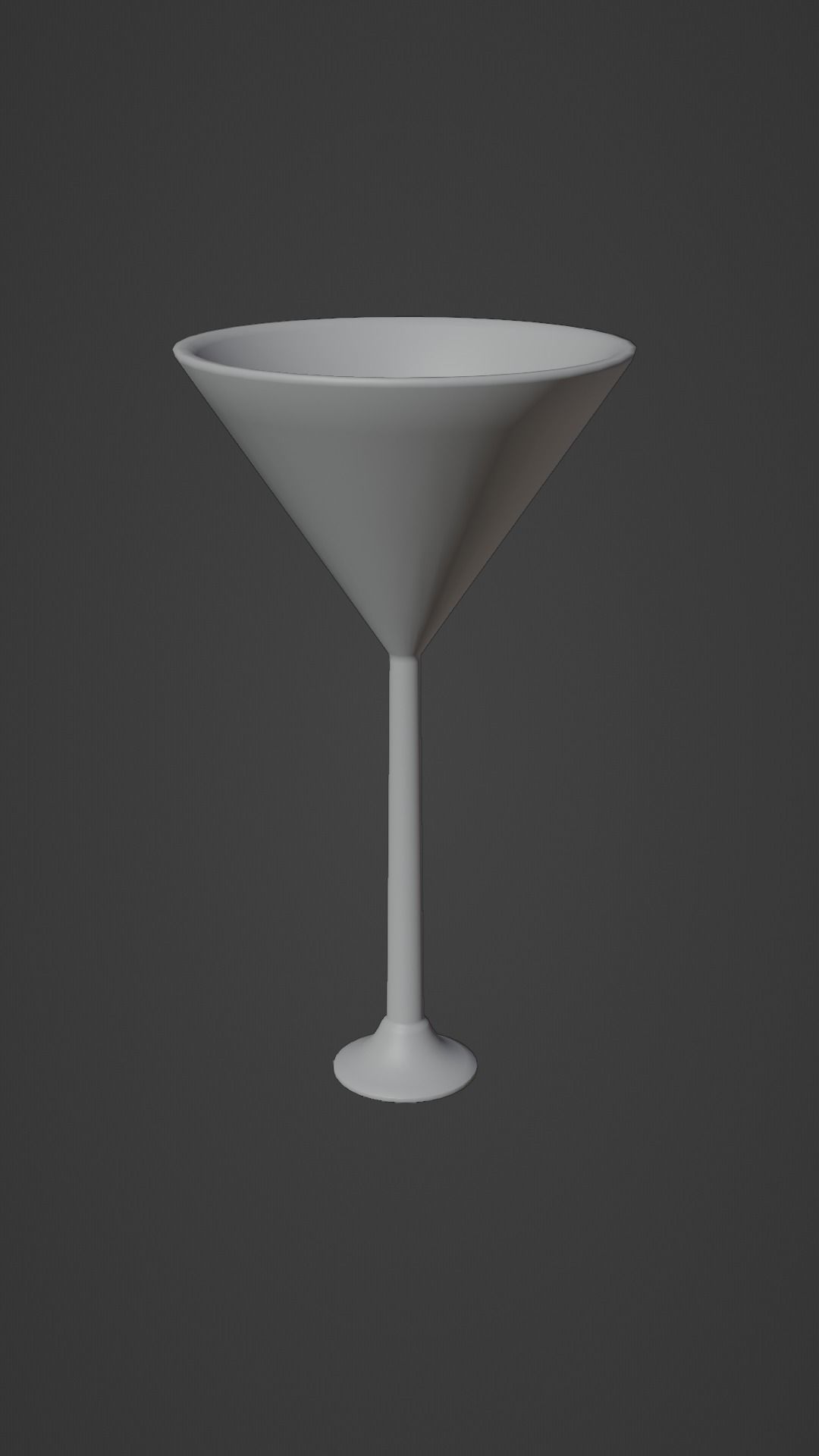 Crystal Drinking Glasses Low-poly 3D model_19