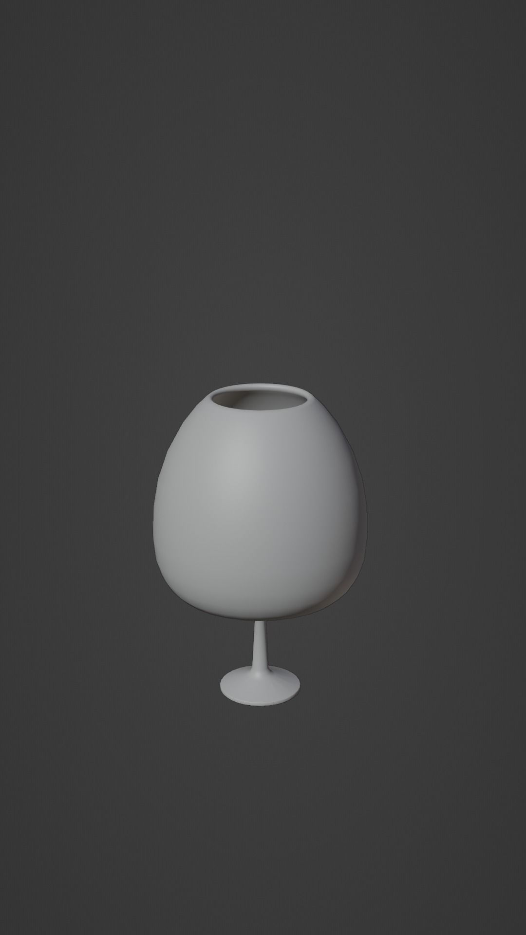 Crystal Drinking Glasses Low-poly 3D model_3