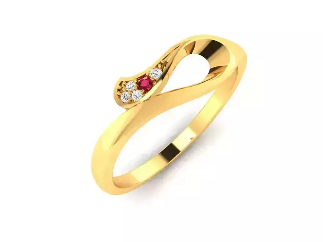 Solitaire Wedding Engagement Women Ring