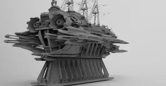 Grand Cathedral Airship 5