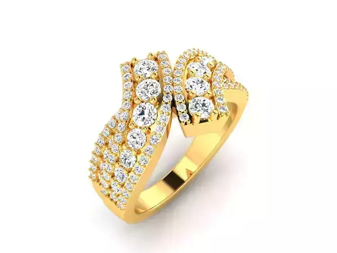 Solitaire Wedding Engagement Women Ring