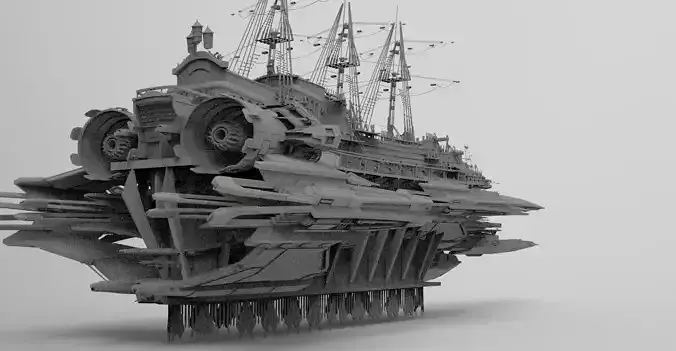 Cathedral Airship Base 