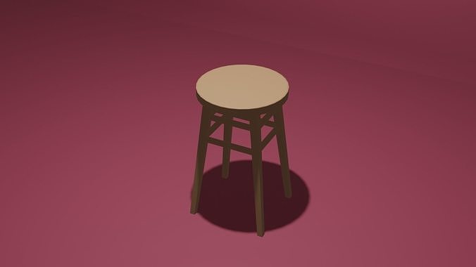 Stool Free 3D print model
