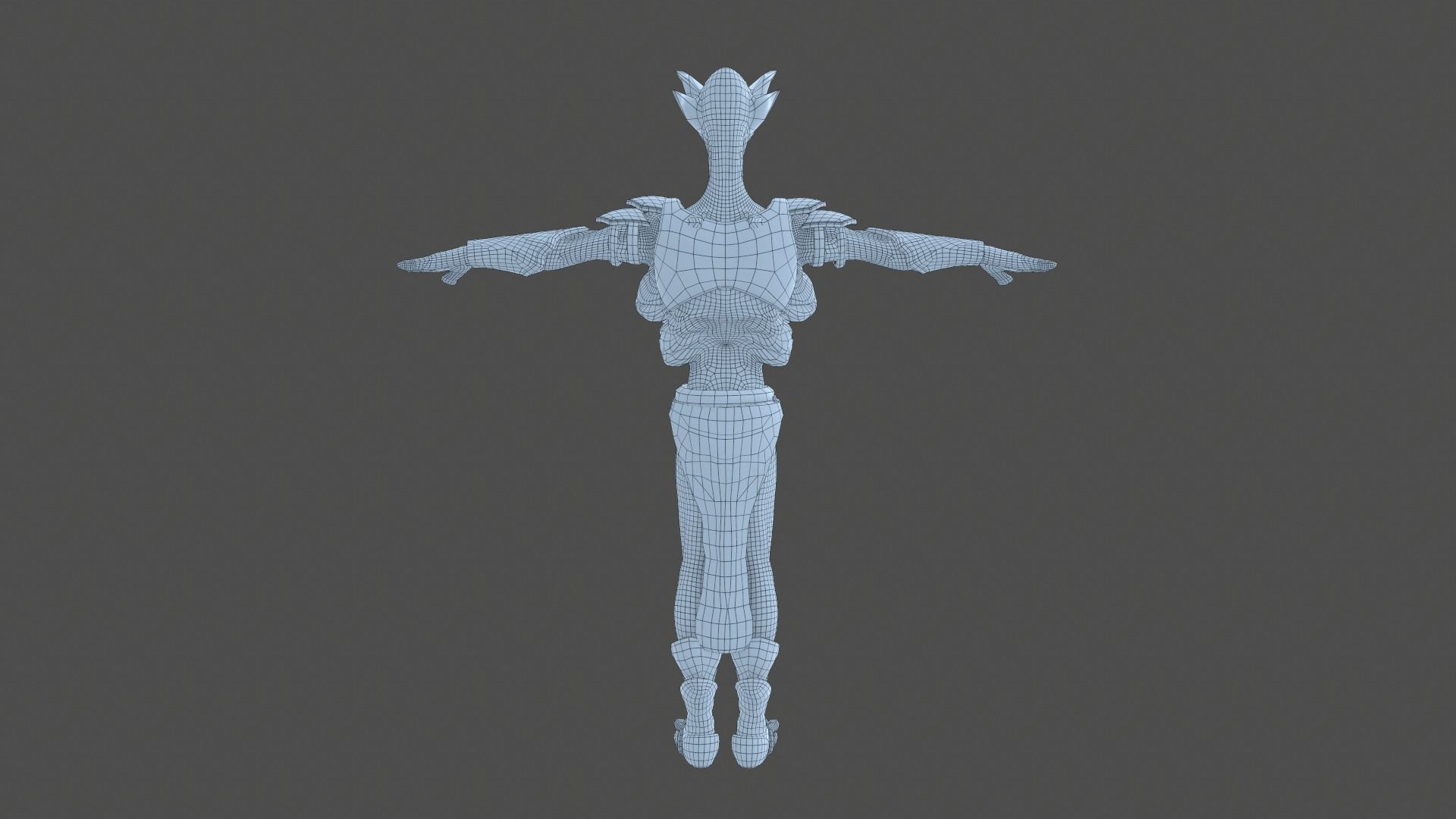 Monster 3d Character Low-poly 3D model_7