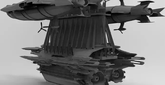 Lord Emperor Coronation Airship