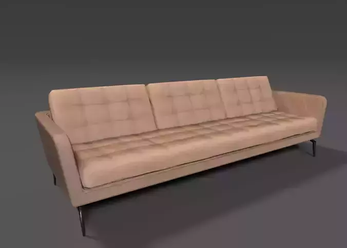 Lowpoly Sofa for AR VR or Game
