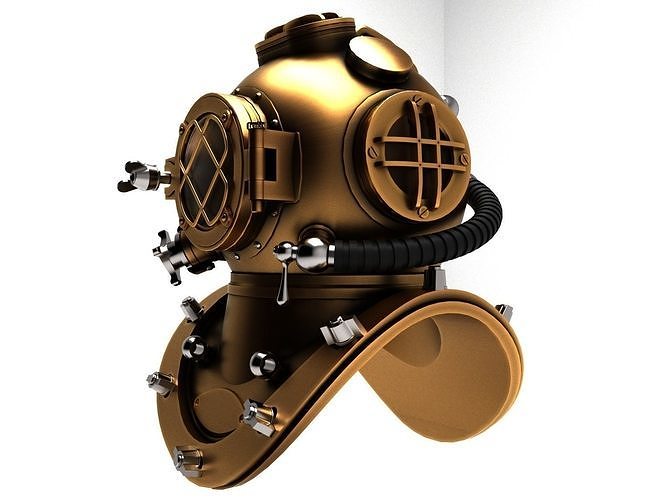 Diving Helmet 3D model