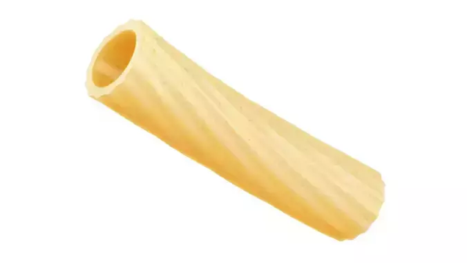 Pasta Tortiglioni Rigate macaroni 3D model