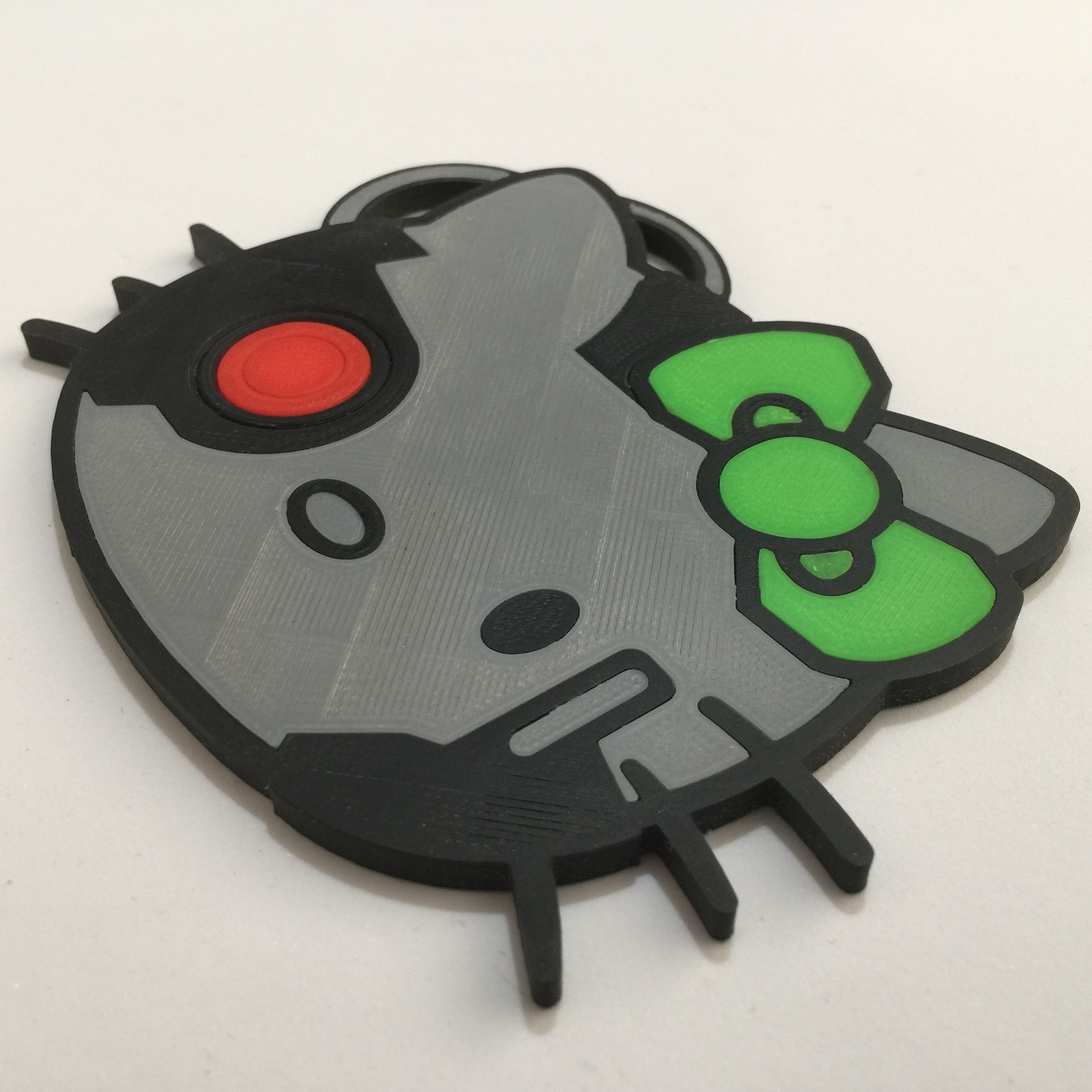 Hello Borgy Coaster 3D print model_2