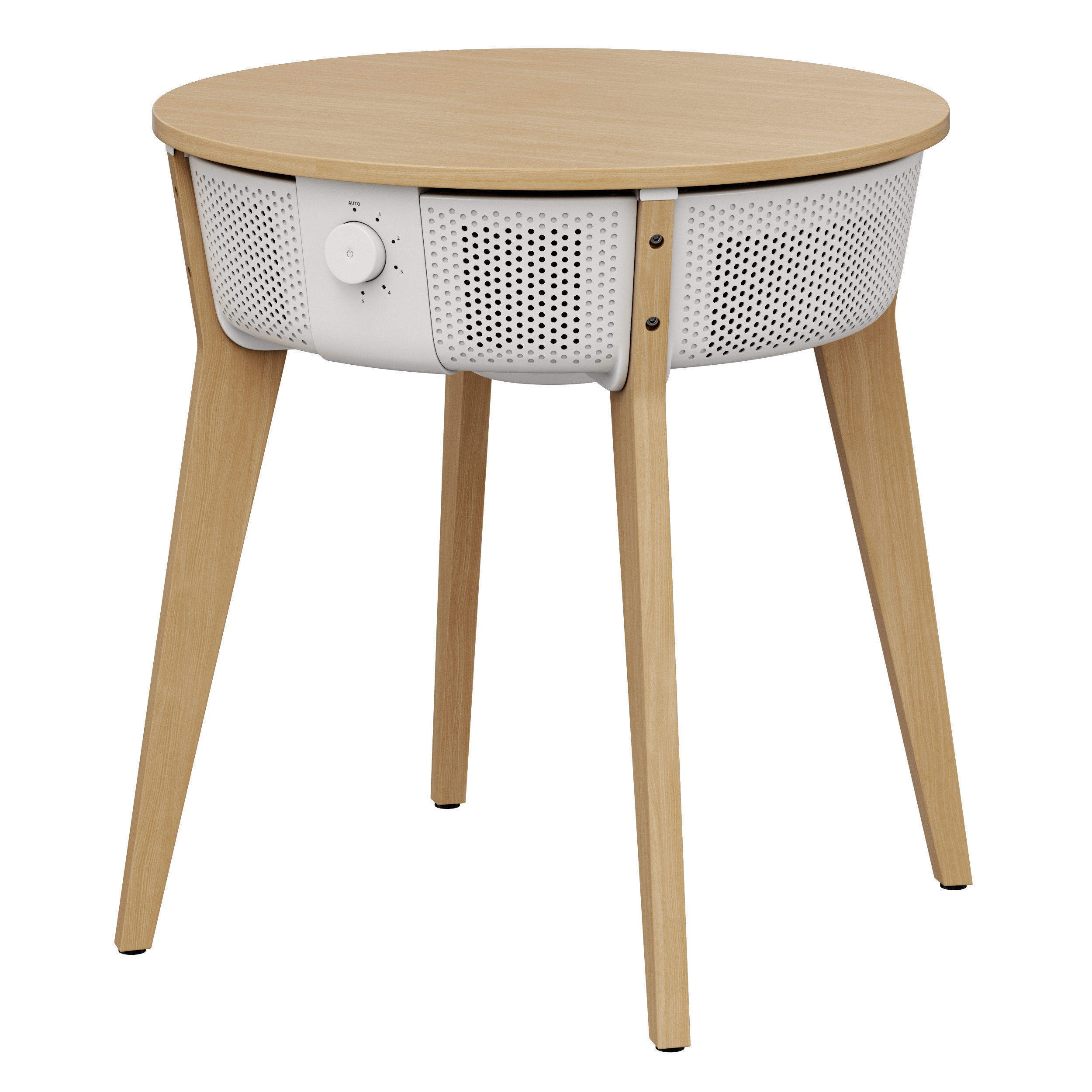 Ikea STARKVIND table with air purifier 3D model_1
