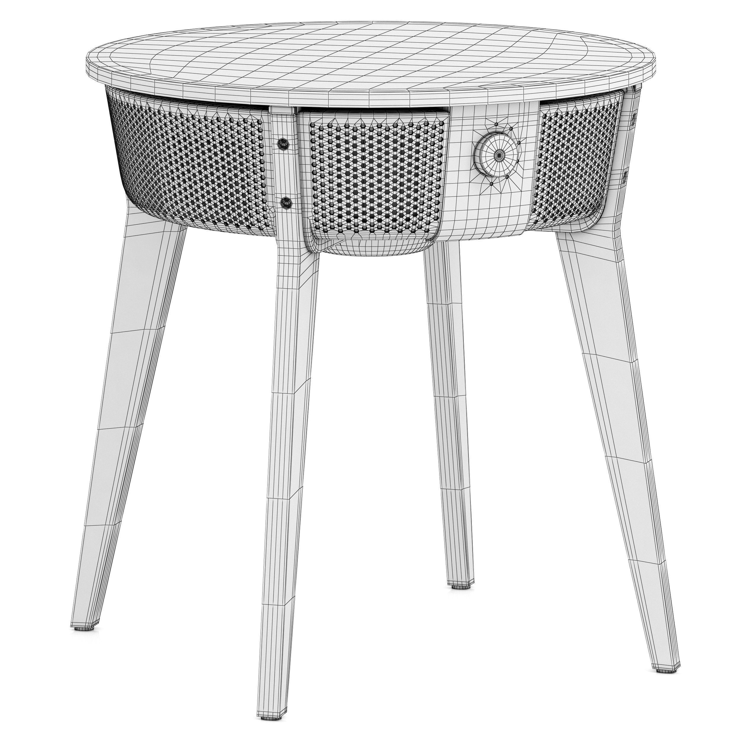 Ikea STARKVIND table with air purifier 3D model_8