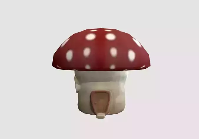 red mushroom house 