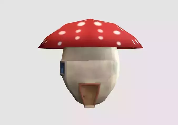 little mushroom house 