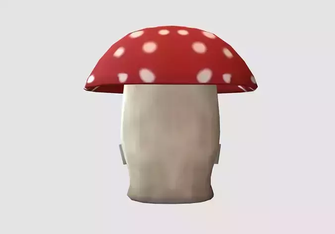 dotted mushroom house 