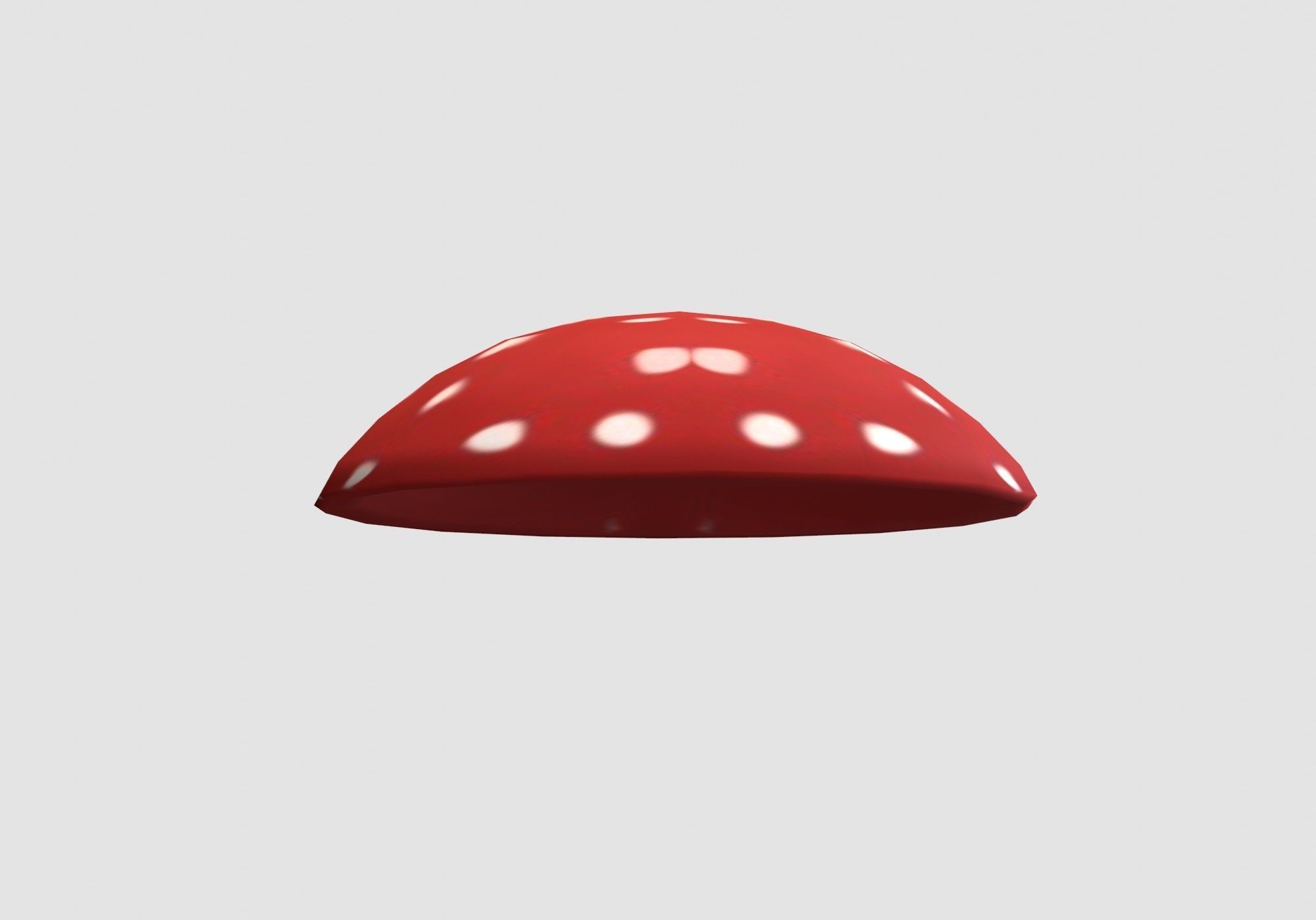 dotted hat headgear 3D model_2
