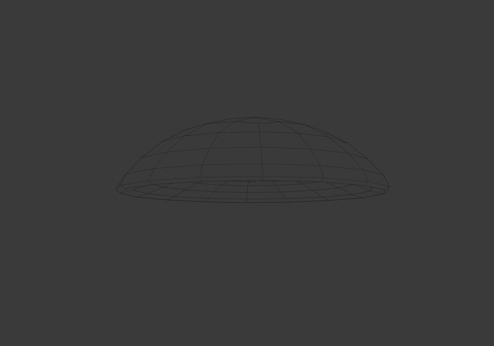 dotted hat headgear 3D model_6