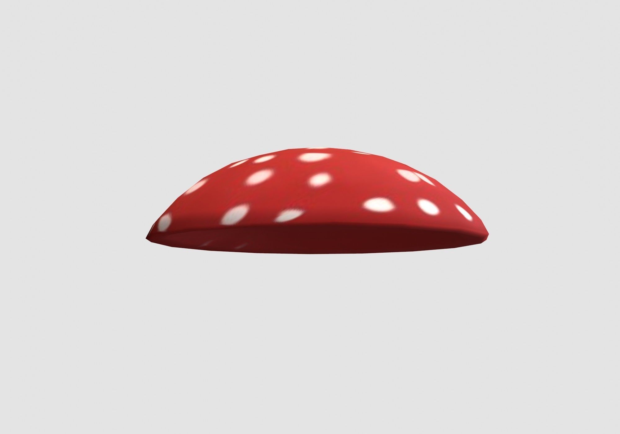 dotted hat headgear 3D model_3