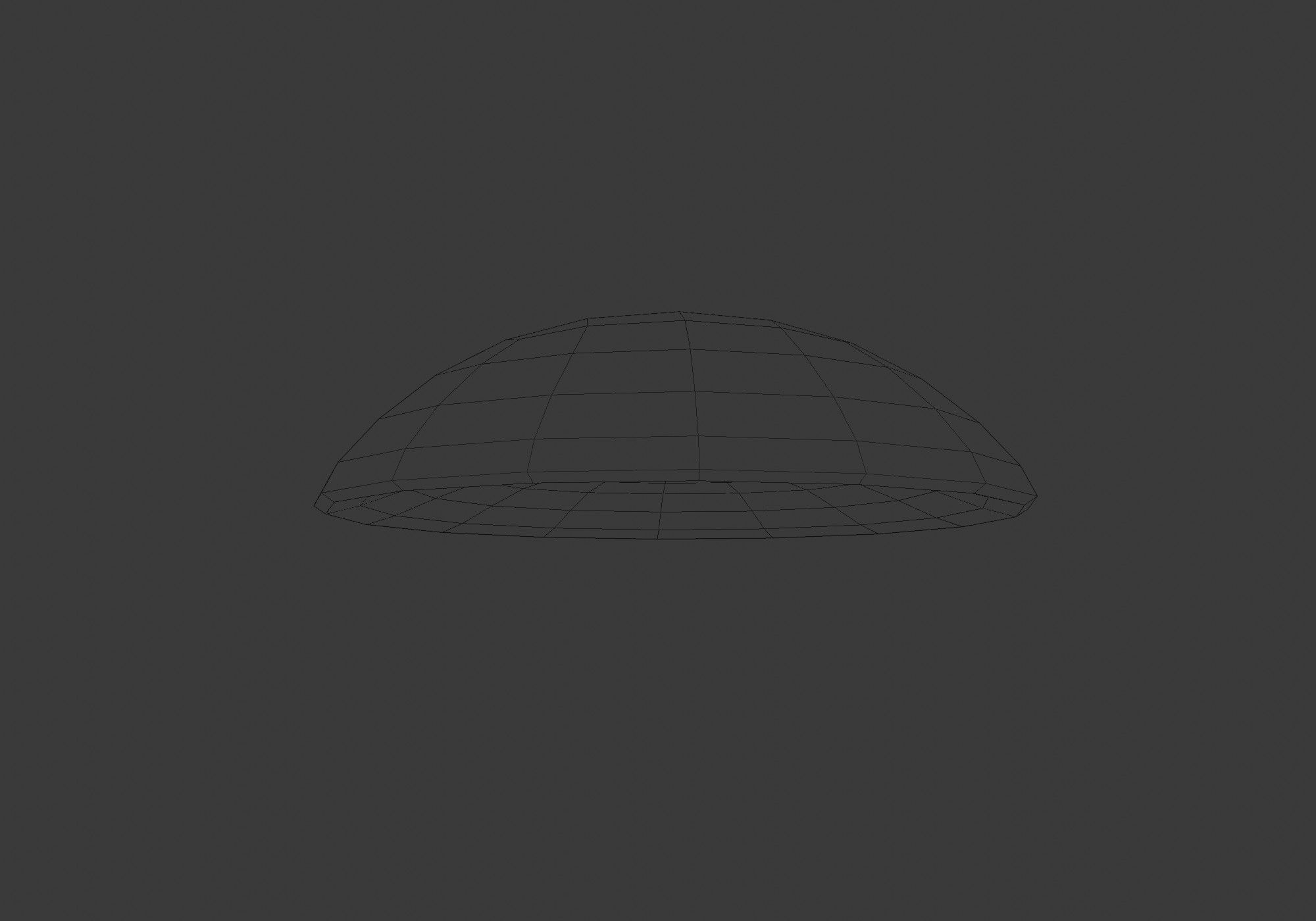 dotted hat headgear 3D model_5