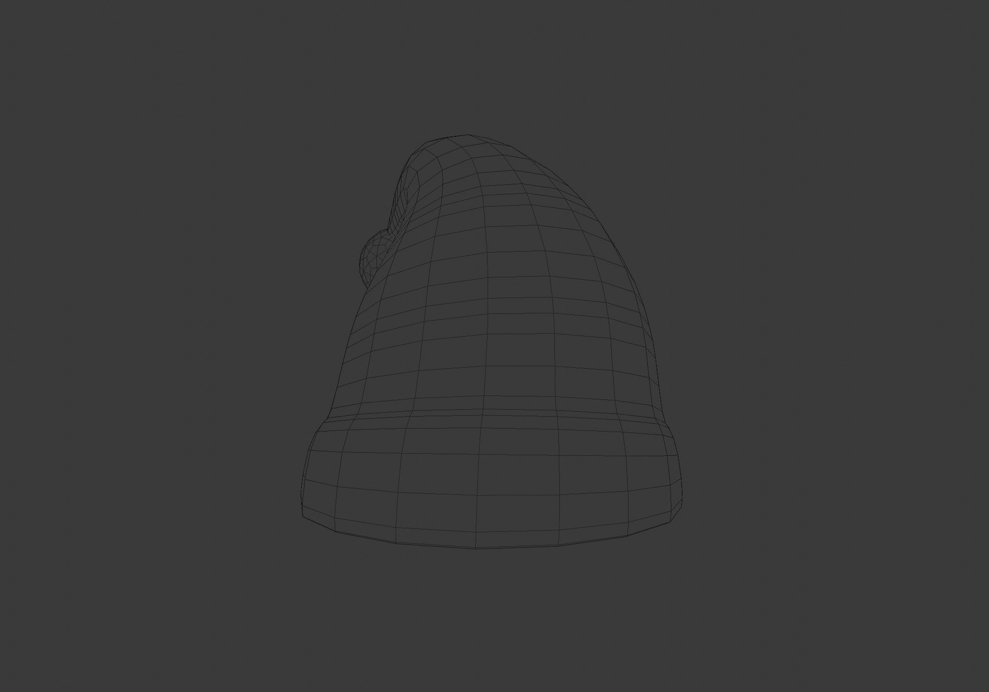 christmas hat headgear  3D model_5