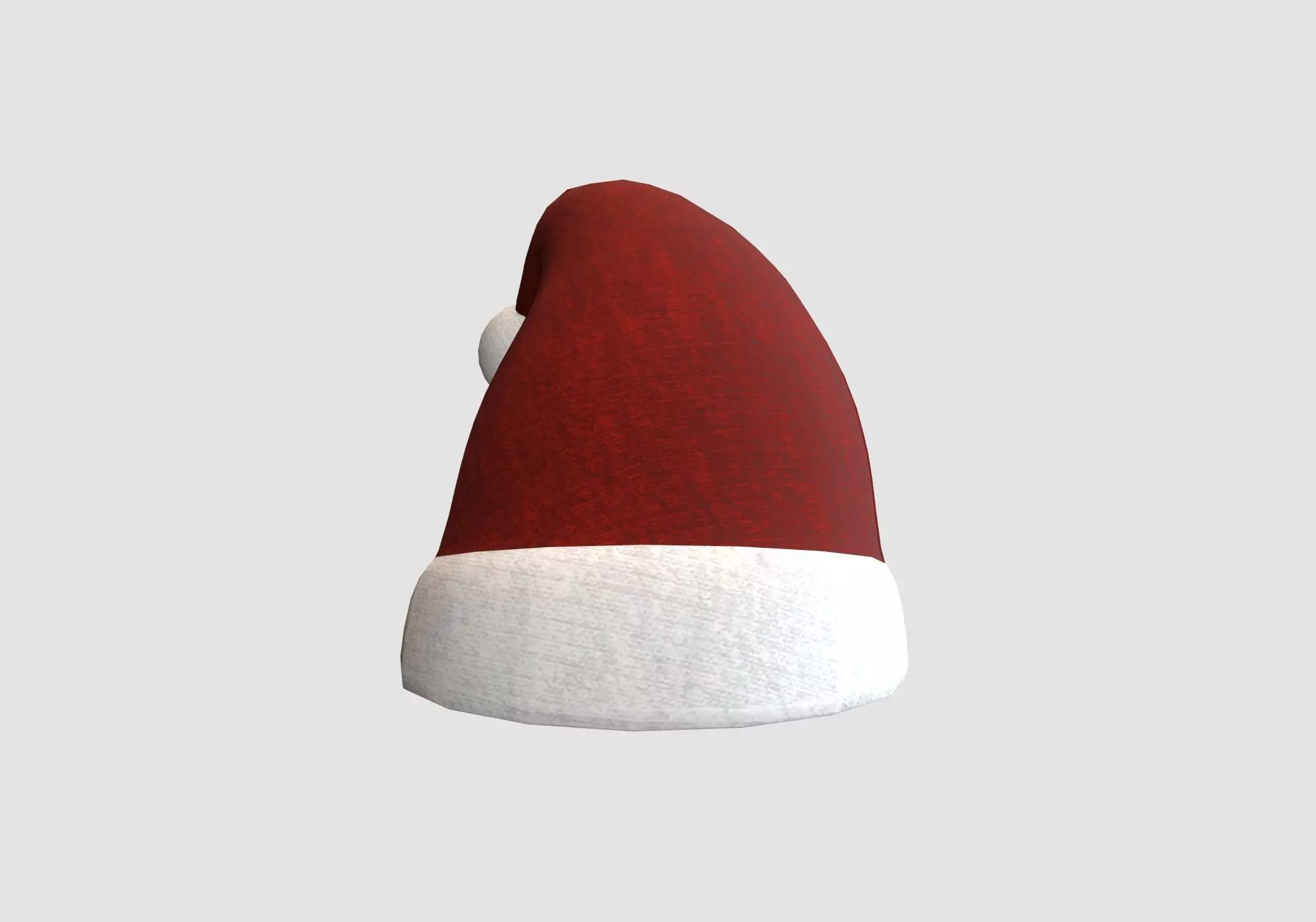 christmas hat headgear  3D model_0