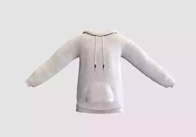 basic white hoodie 