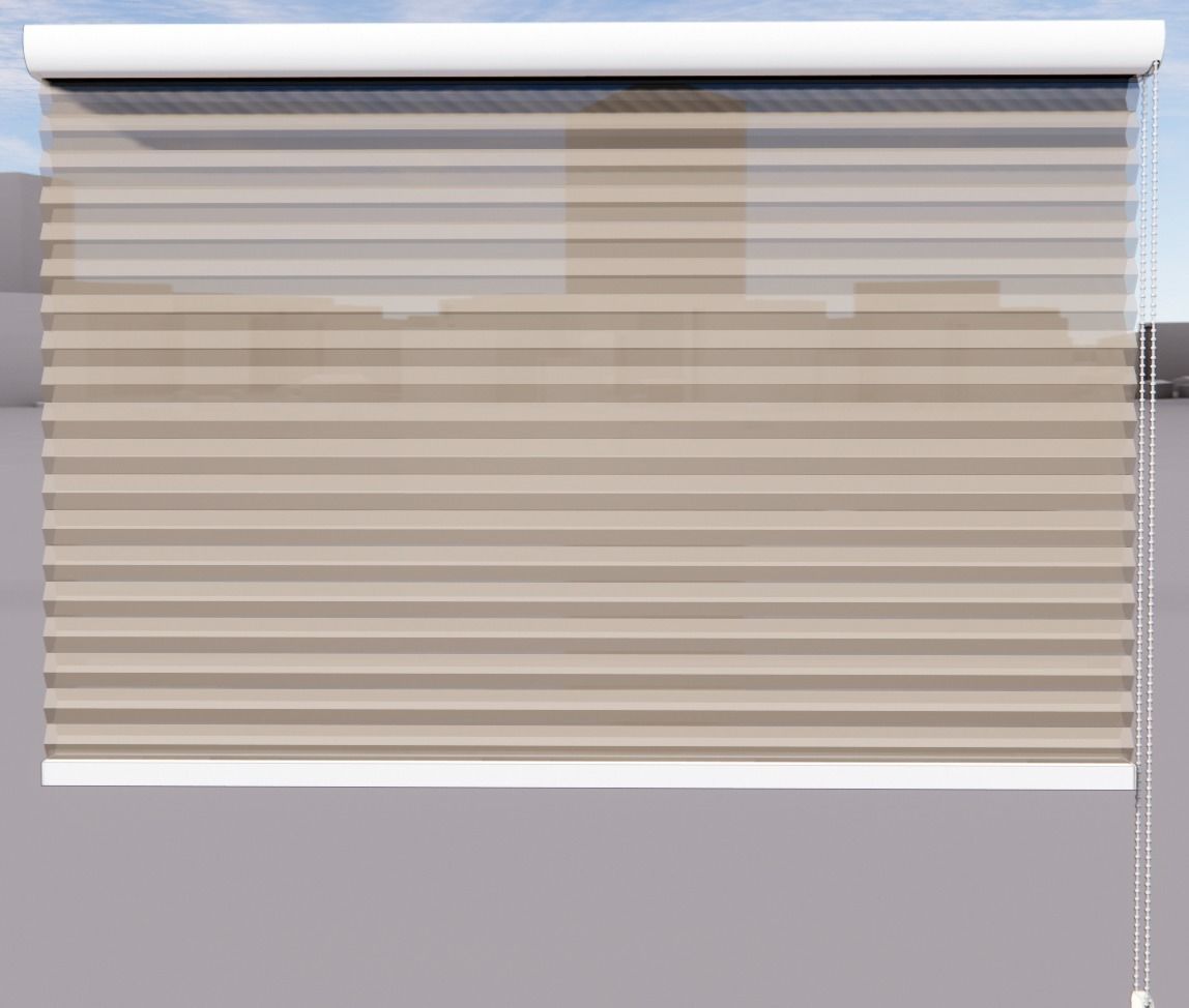 Window blind horizontal hunter douglas 3d model 3D model_2