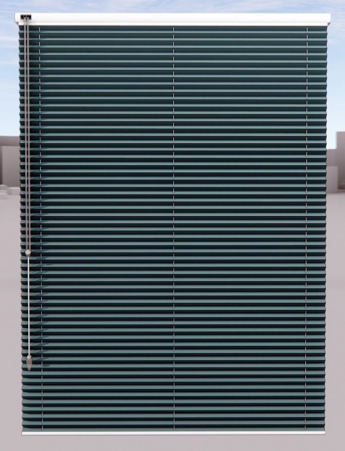 Window blind horizontal hunter douglas 3d model 3D model_1
