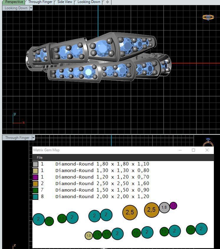 Tried Fusion Snake Ring 3D print model_5