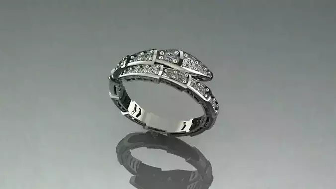 Tried Fusion Snake Ring