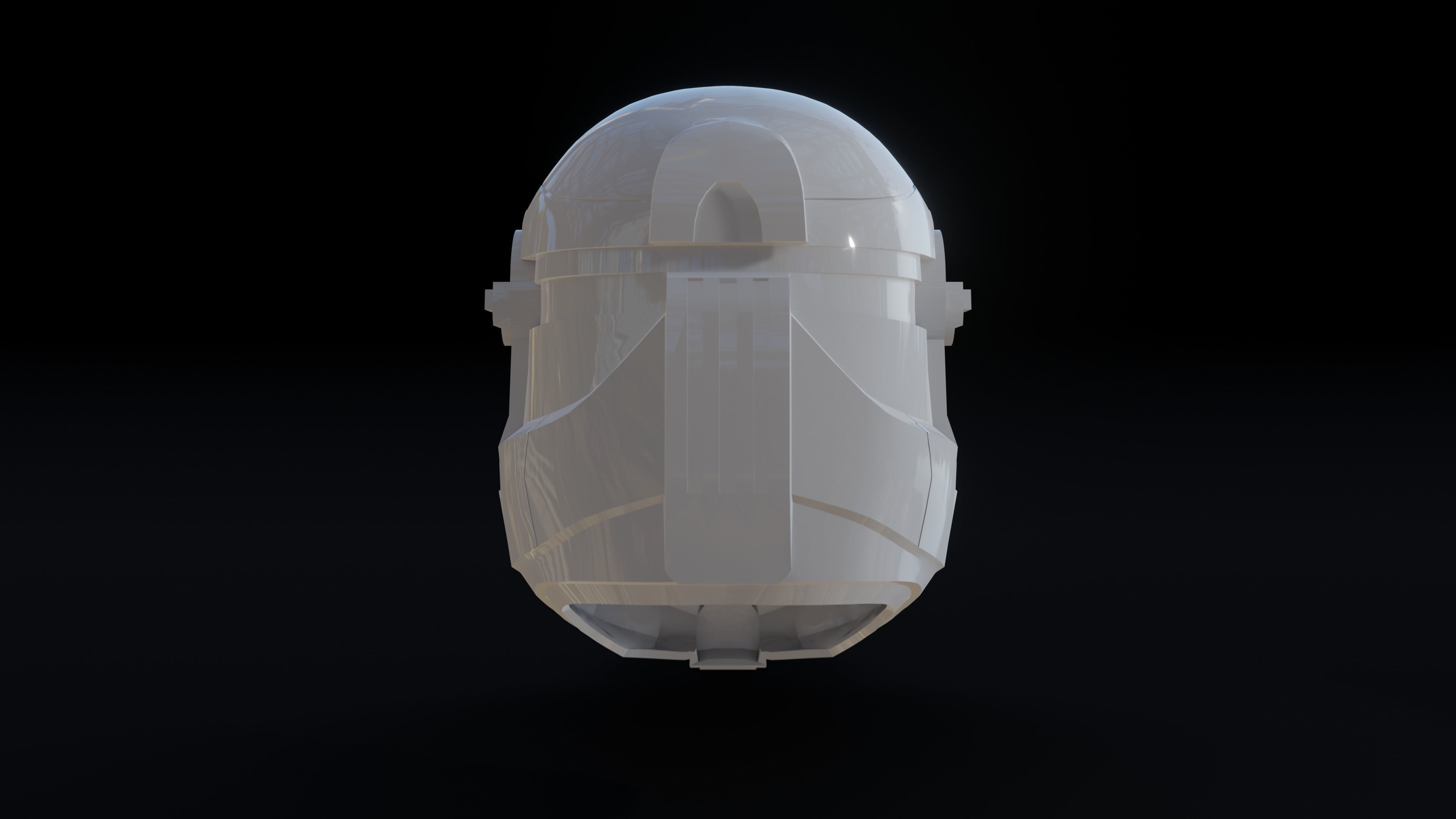 Star Wars Battlefront 2 Clone Commando Helmet 3D Model 3D print model_6