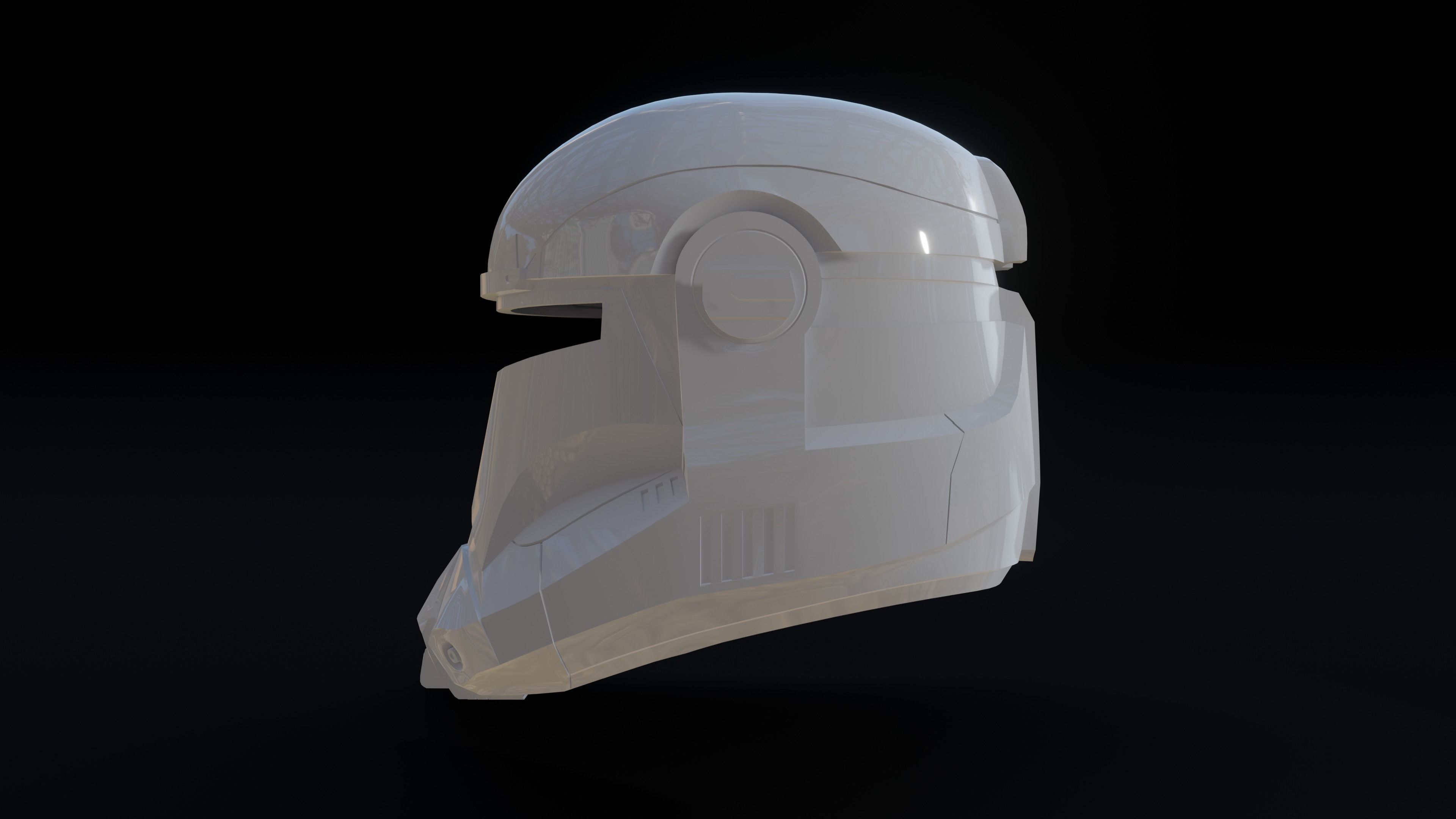 Star Wars Battlefront 2 Clone Commando Helmet 3D Model 3D print model_8