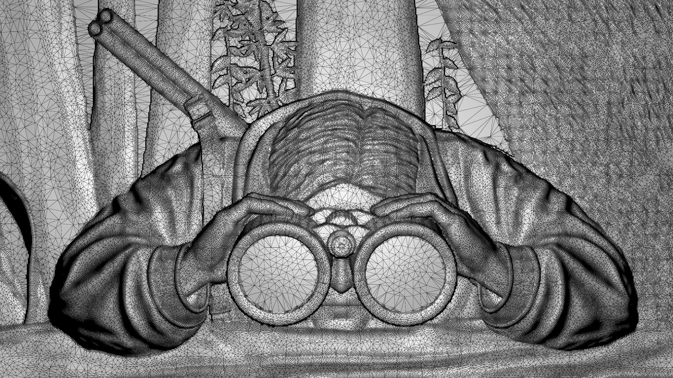 BEAR HUNTER RELIEF 3D model_11