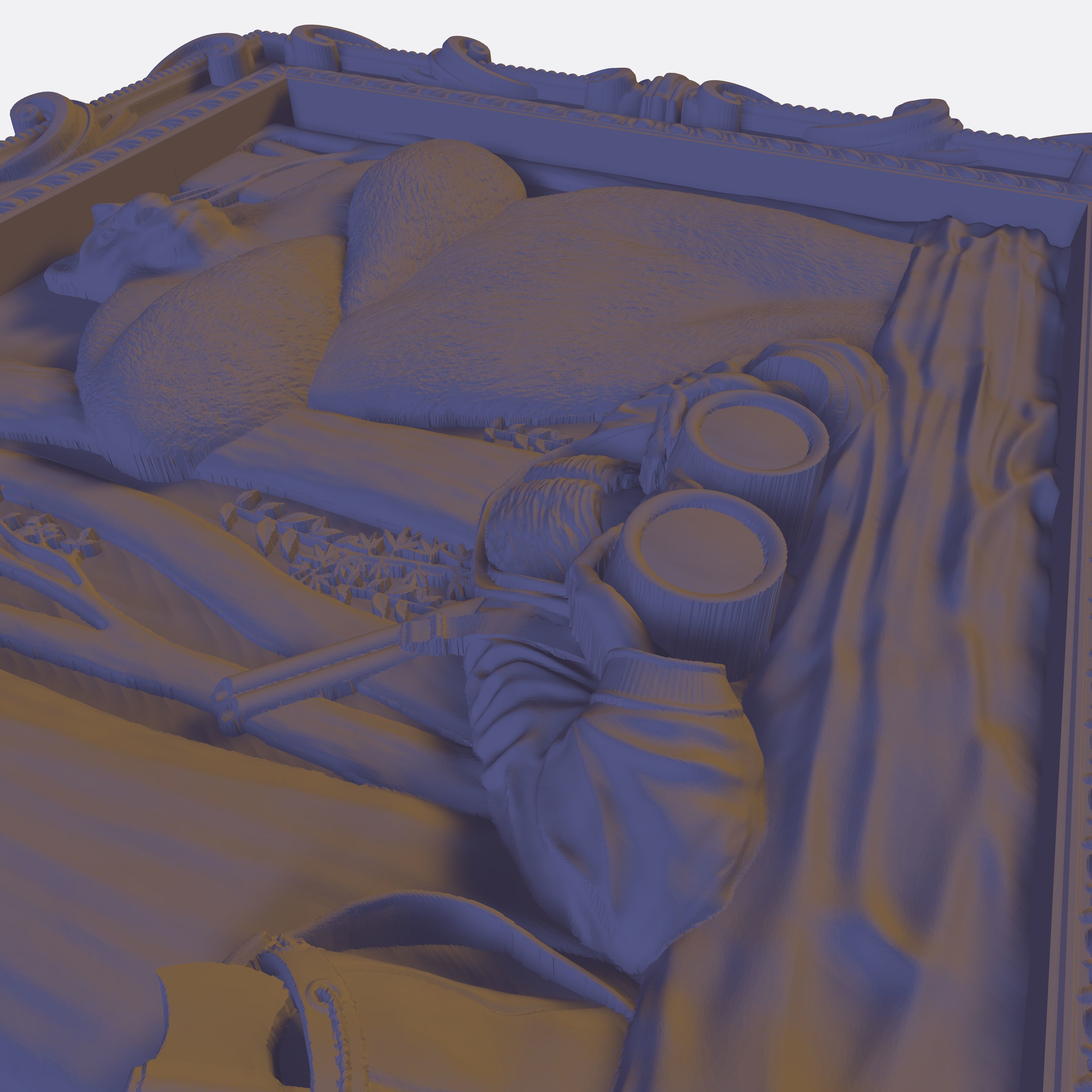 BEAR HUNTER RELIEF 3D model_9