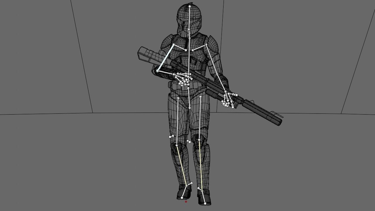 Clone Trooper rigged character 3D model_39