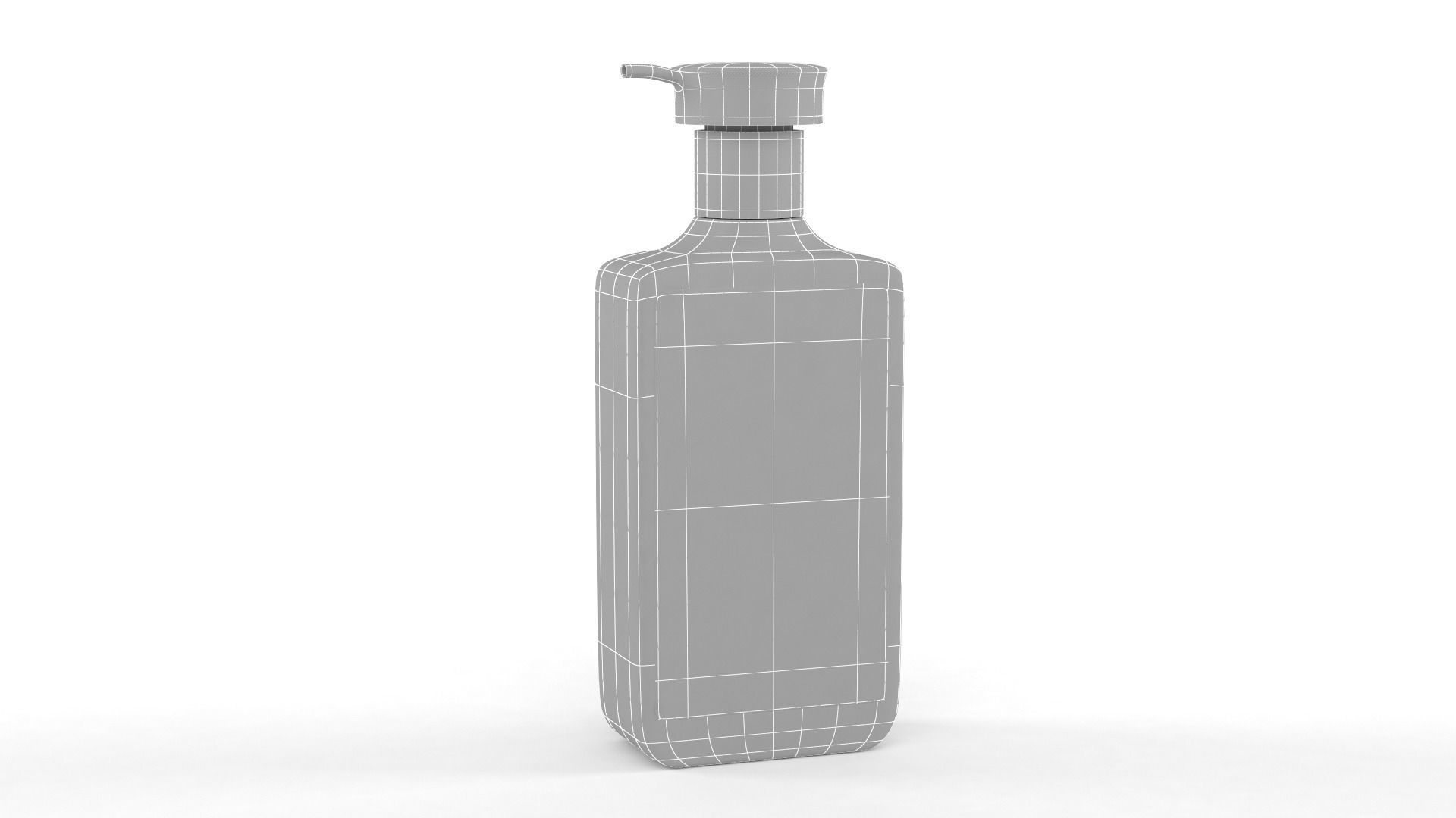Man Arden Shampoo 3D model_10